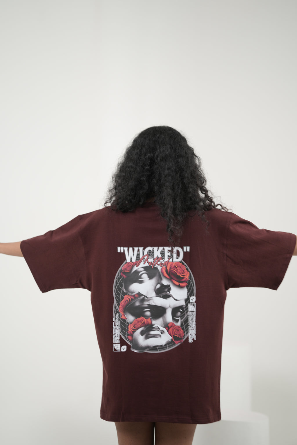 Wicked Faces Oversized Tshirt