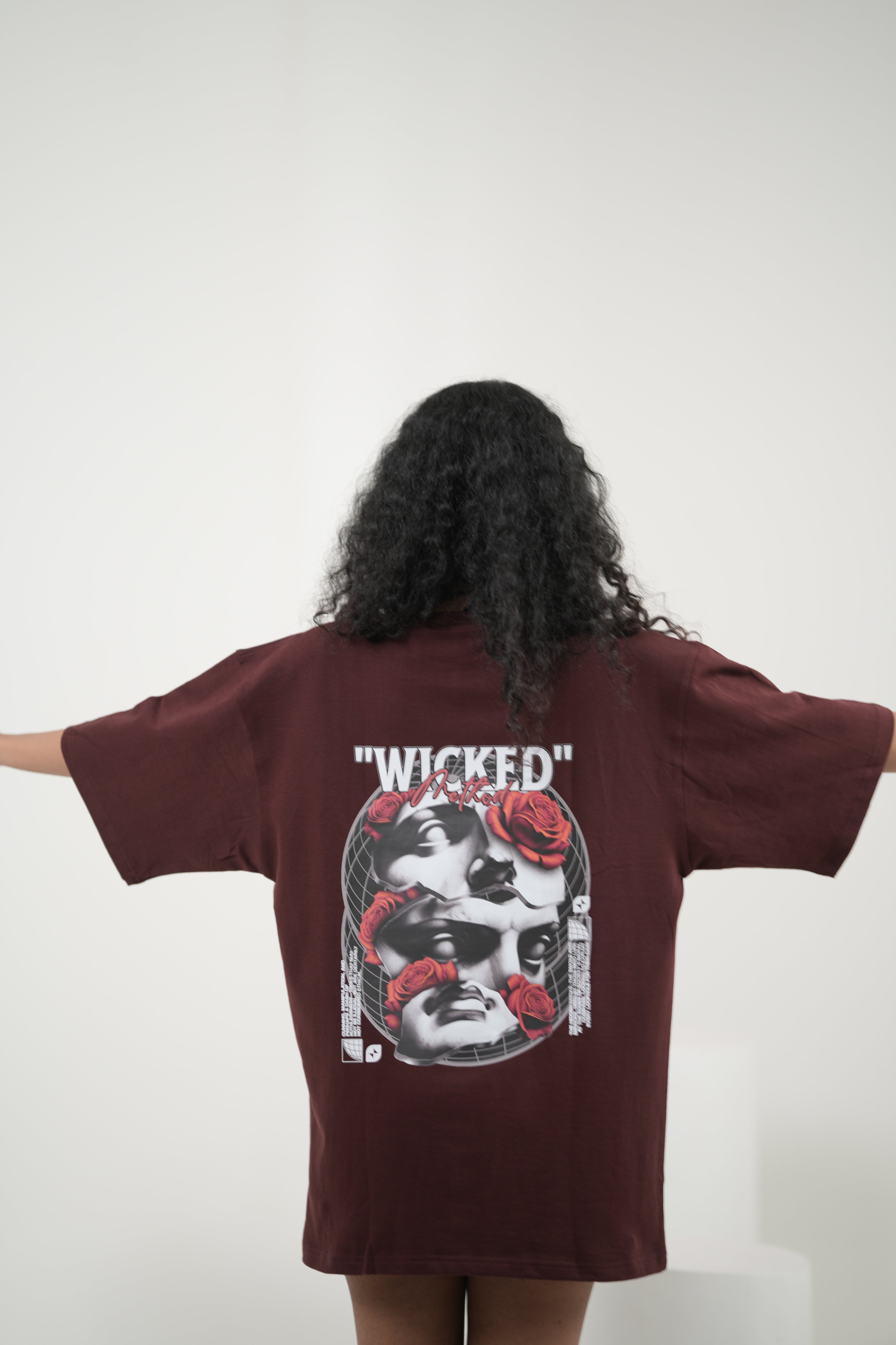 Wicked Faces Oversized Tshirt