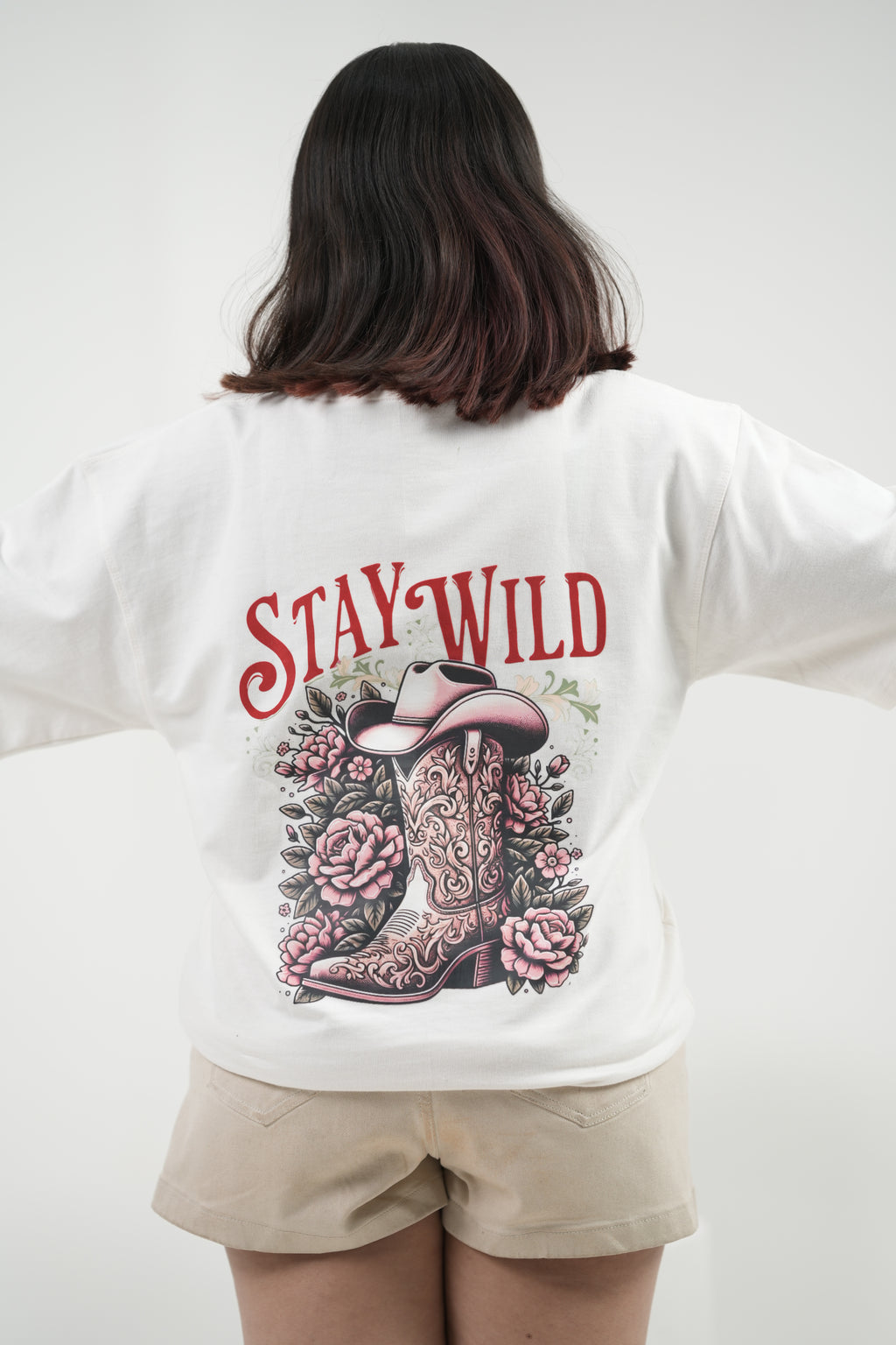 Stay Wild Oversized Tshirt