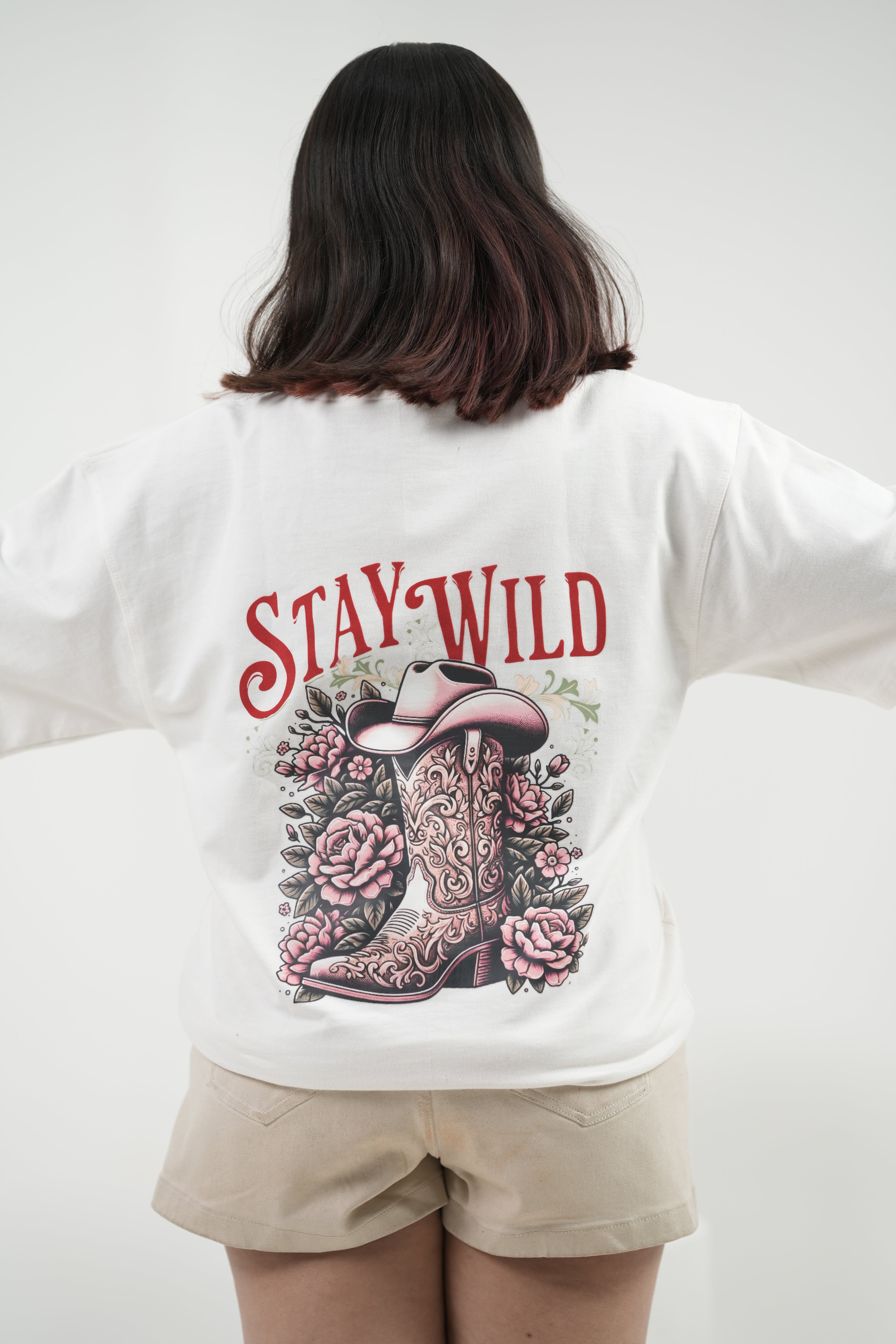 Stay Wild Oversized Tshirt