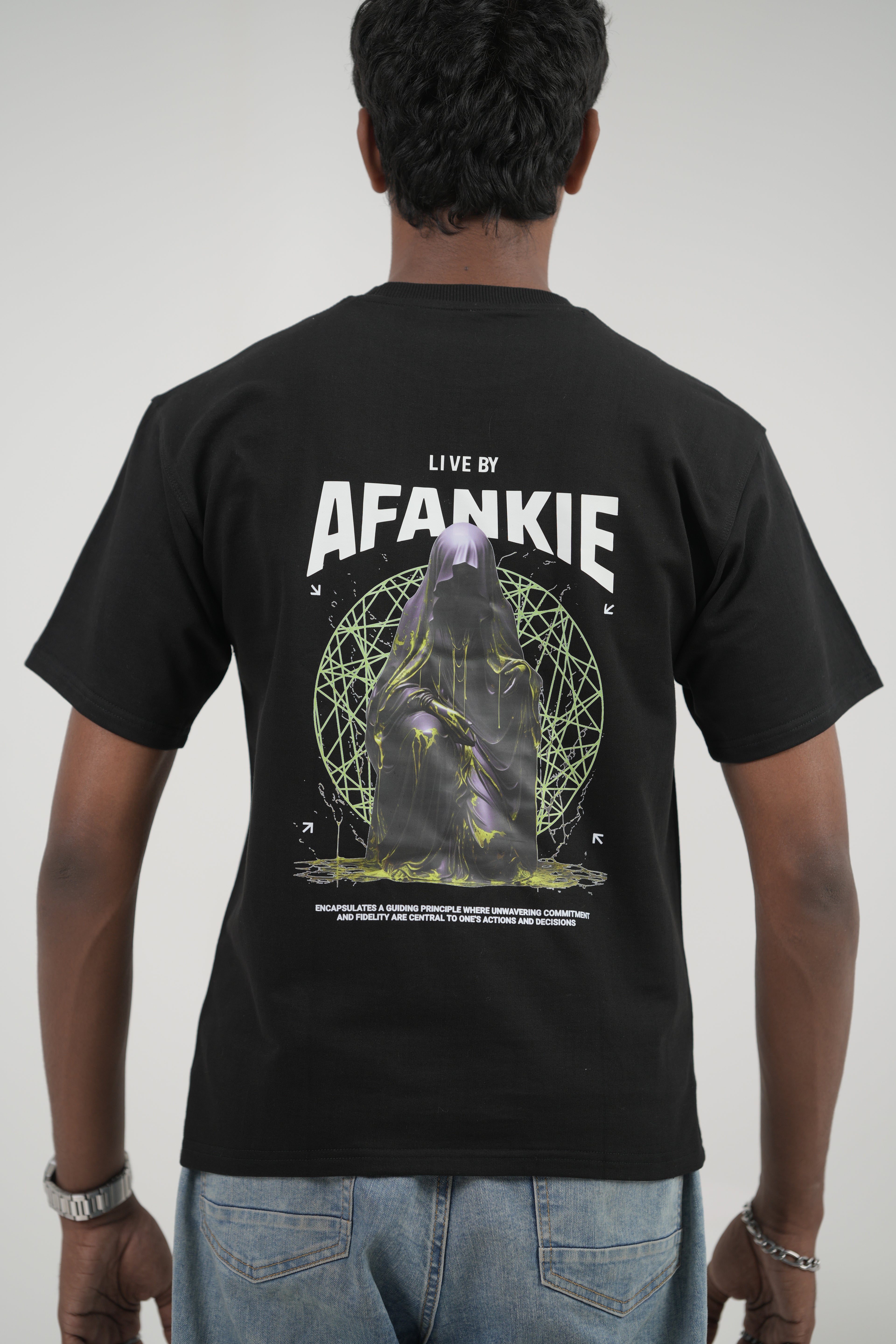 Live by Afankie Glow in the dark Tshirt