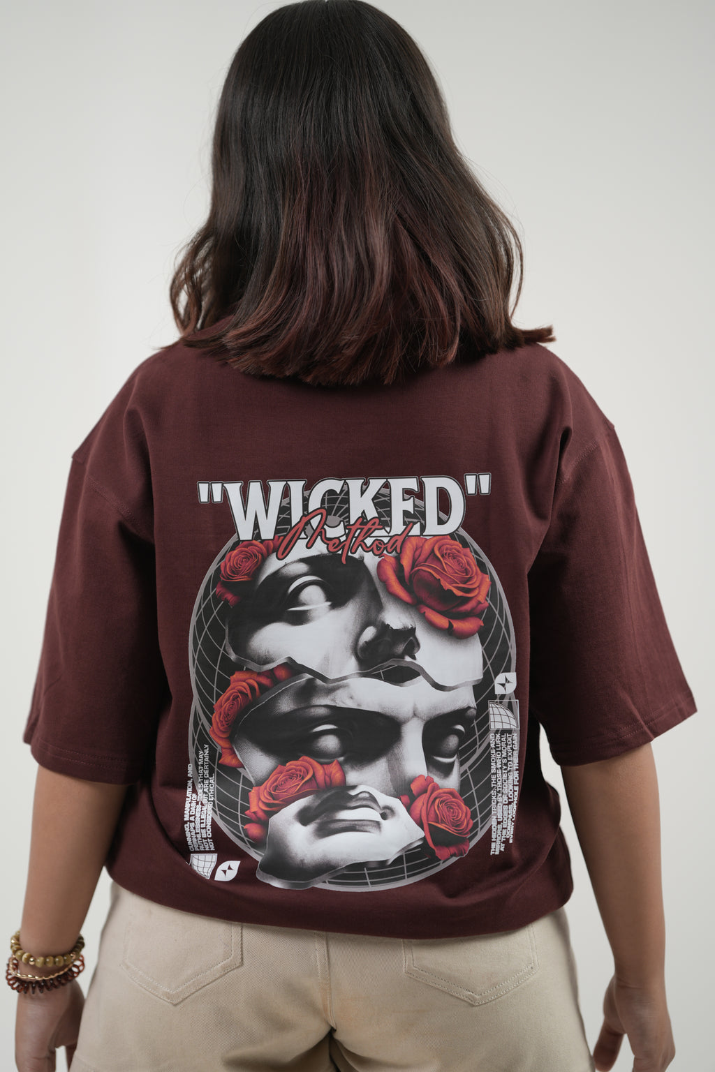 Wicked Faces Oversized Tshirt
