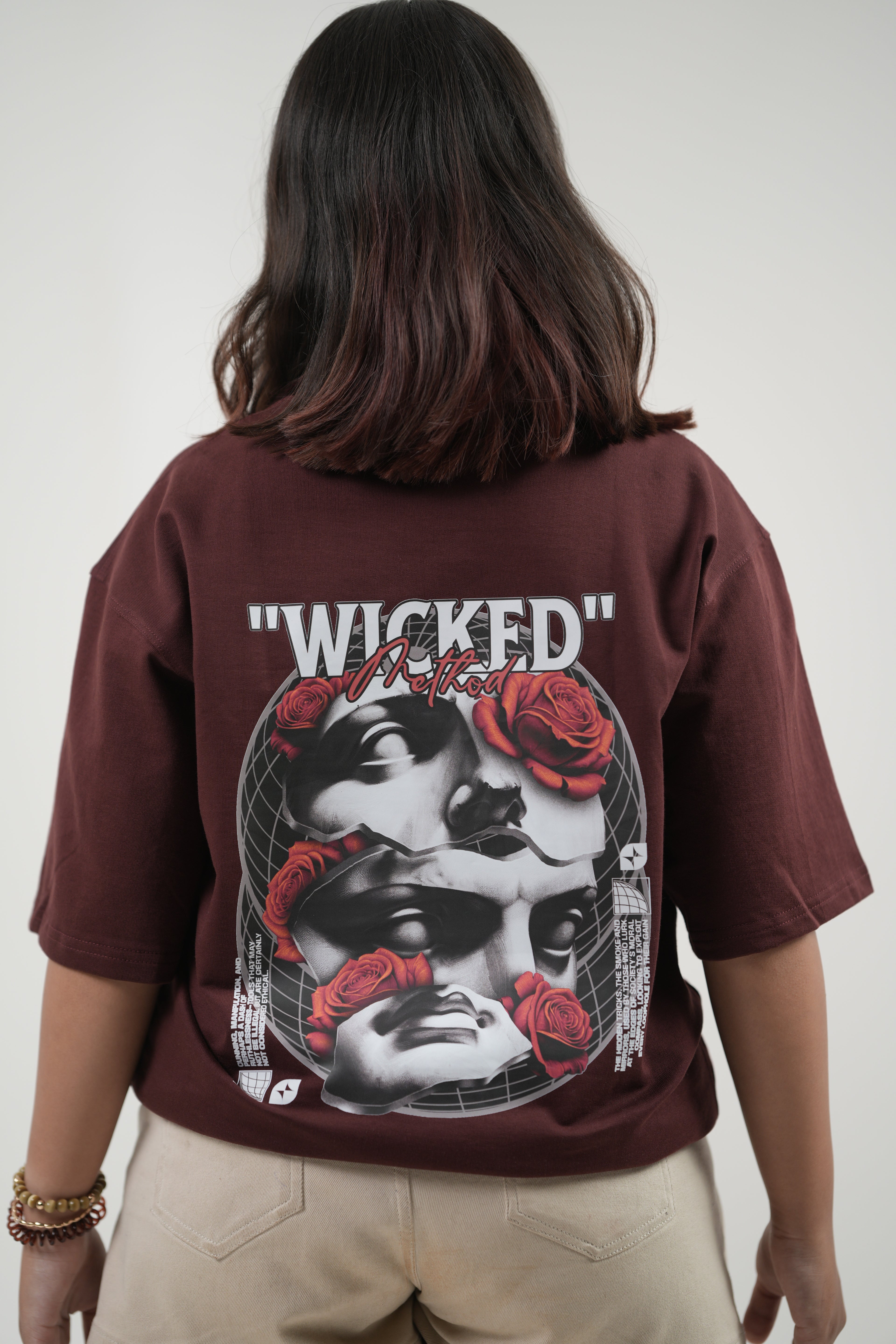 Wicked Faces Oversized Tshirt