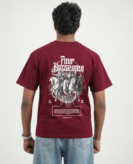 Four Horsemen Premium Oversized Tshirt