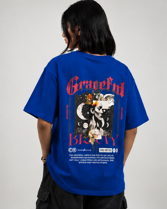 Graceful Beauty Oversized Tshirt