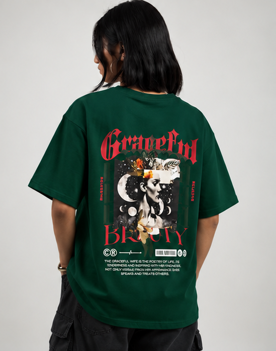 Graceful Beauty Oversized Tshirt