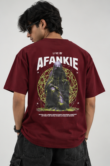 Live by Afankie Glow in the dark Tshirt