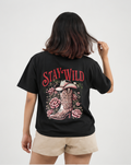 Stay Wild Oversized Tshirt