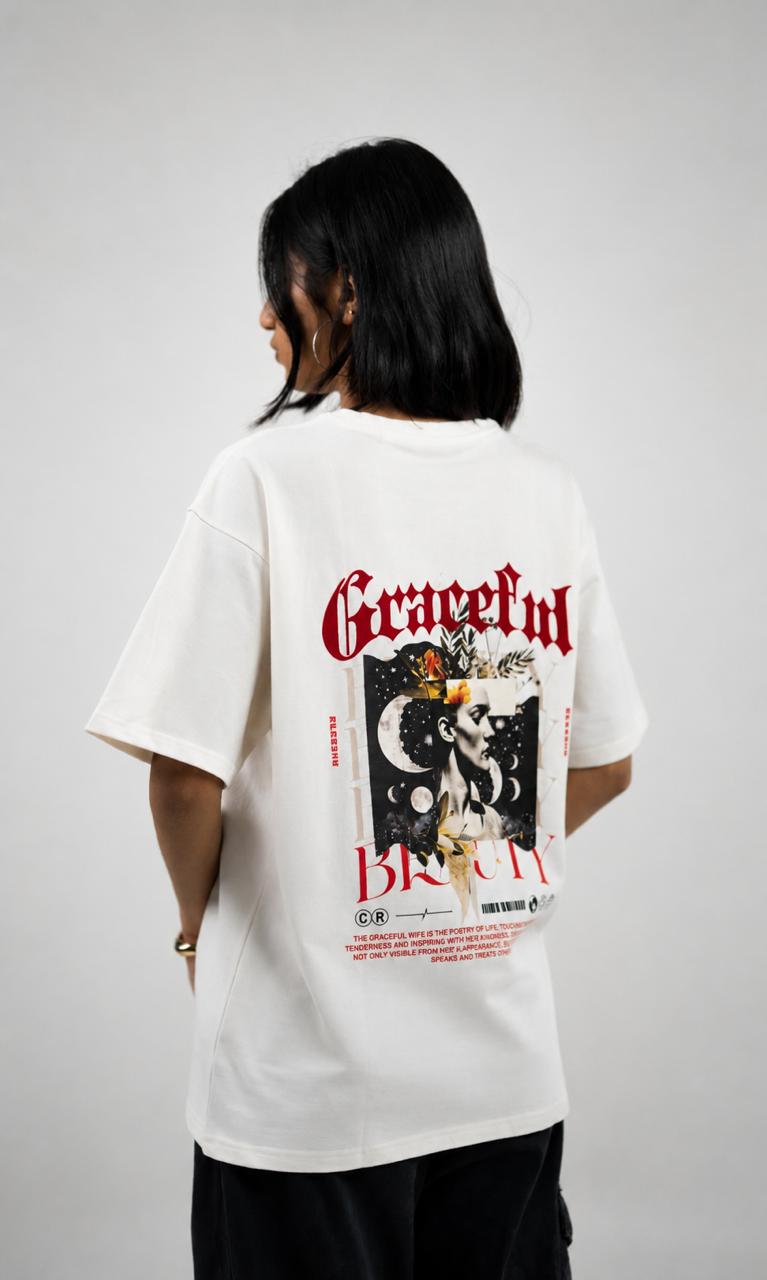 Graceful Beauty Oversized Tshirt