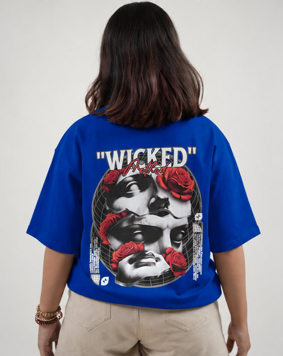 Wicked Faces Oversized Tshirt